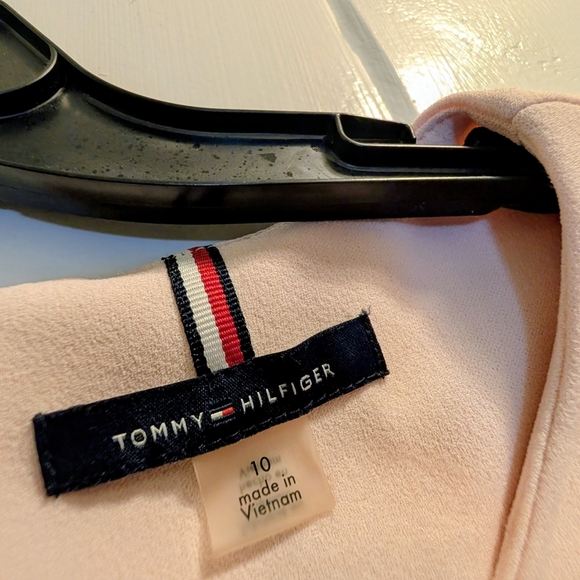 Tommy Hilfiger Size 10 Pink and Black Striped Mini Dress NWOT - Picture 5 of 7